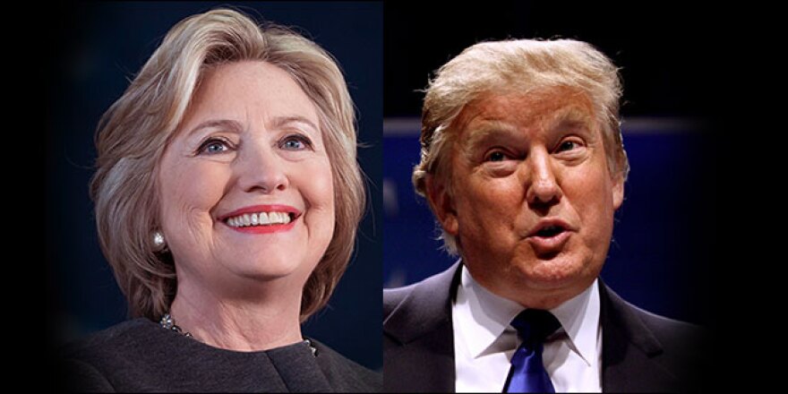 Hillary Clinton and Donald Trump