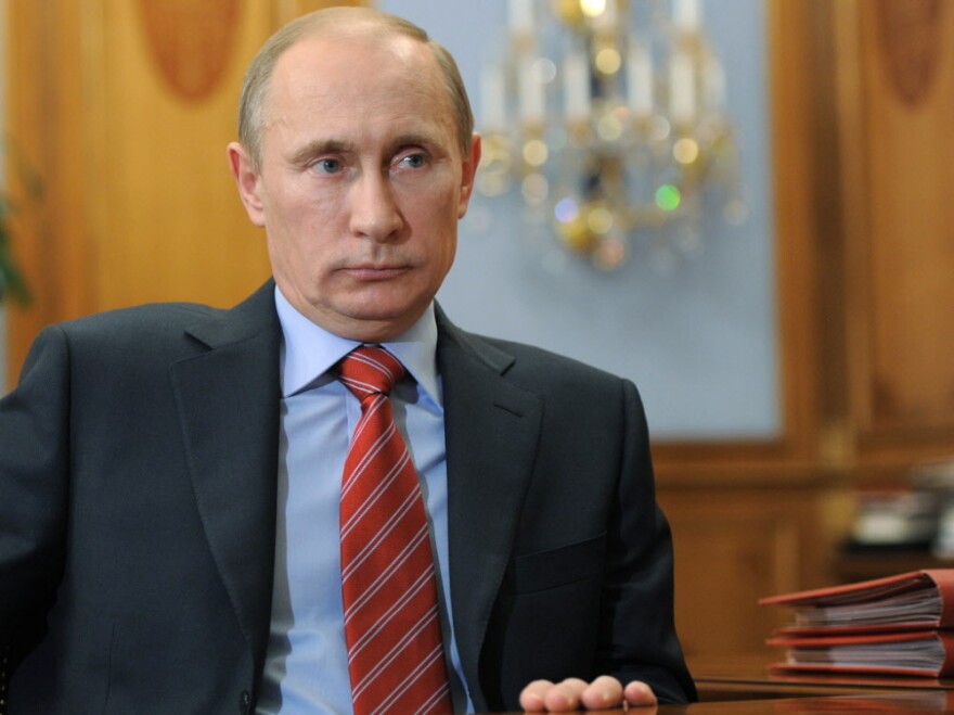 Russian Prime Minister Vladimir Putin.