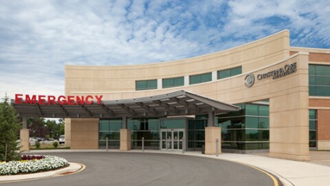 The ChristianaCare Emergency Department in Middletown.