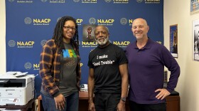 The Fabulous 413 visits NAACP Berkshires to speak with President Dennis Powell.