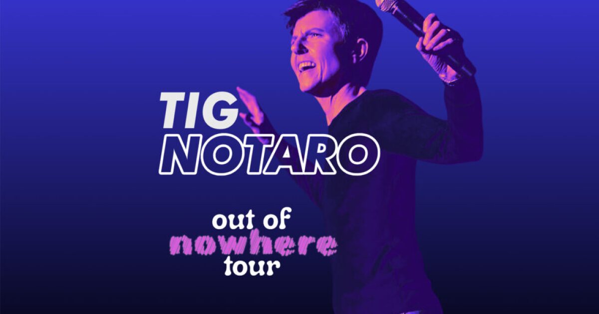 Tig Notaro's 'Out of Nowhere' tour at The Egg 6/4