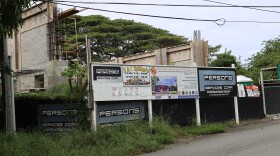 Pictured: The reconstruction of the Charles “Tappy” Seales Fire Station in Estate Grove Place has been delayed due to a June 2025 directive by DHS Secretary Kristi Noem that every contract and grant over $100,000 must cross her desk for approval.