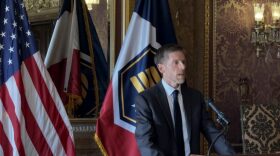 Third District Judge John Nielsen speaks during the announcement of his appointment to the Utah Supreme Court.