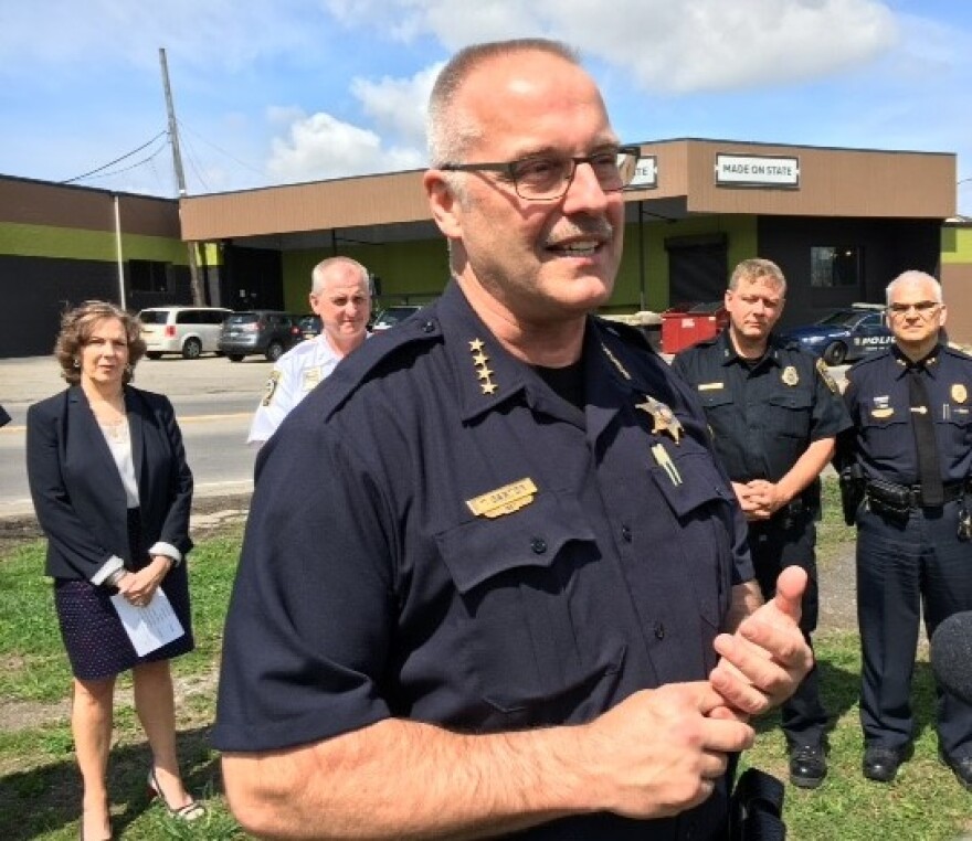 Sheriff Todd Baxter and other law enforcement officials want drug dealers to get the message that if they deal drugs that kill someone, they'll face homicide charges