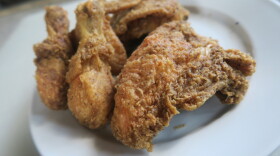 Fried chicken from McHardy's Chicken & Fixin' in New Orleans.