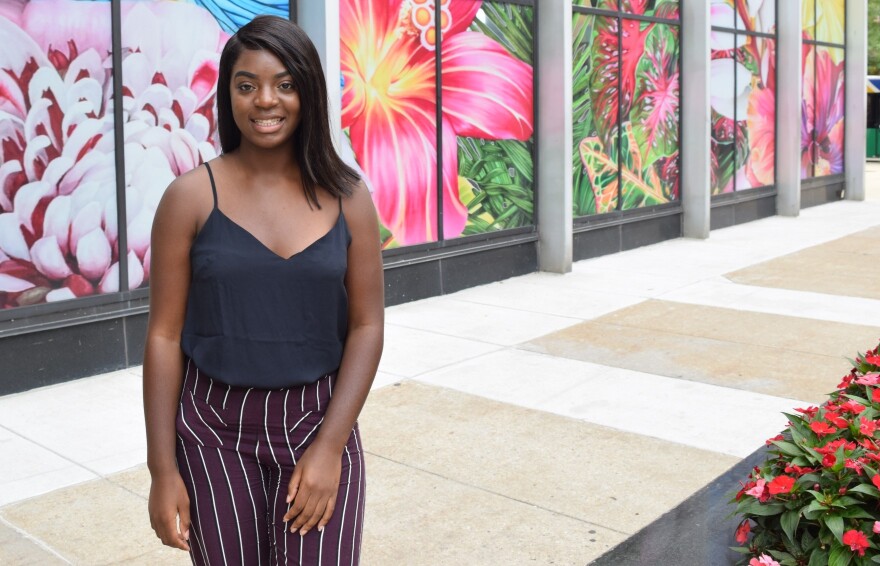 Maayan Montoute is a student at UW-Madison who receives the Bucky's Promise Program scholarship. Montoute says the free tuition guarantee was especially helpful during the pandemic, when her hours at her job were cut. Montoute is pictured here in 2019.