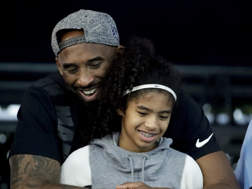 Kobe Bryant And Daughter Gianna Killed In Helicopter Crash : NPR