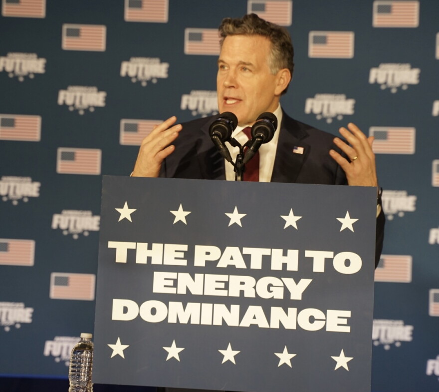 Republican Senate candidate Dave McCormick gave a general outline of his energy approach on Friday but some of his suggestions were short on specifics, including his proposals for promoting carbon capture, passing permitting reform and phasing out Chinese clean energy components.