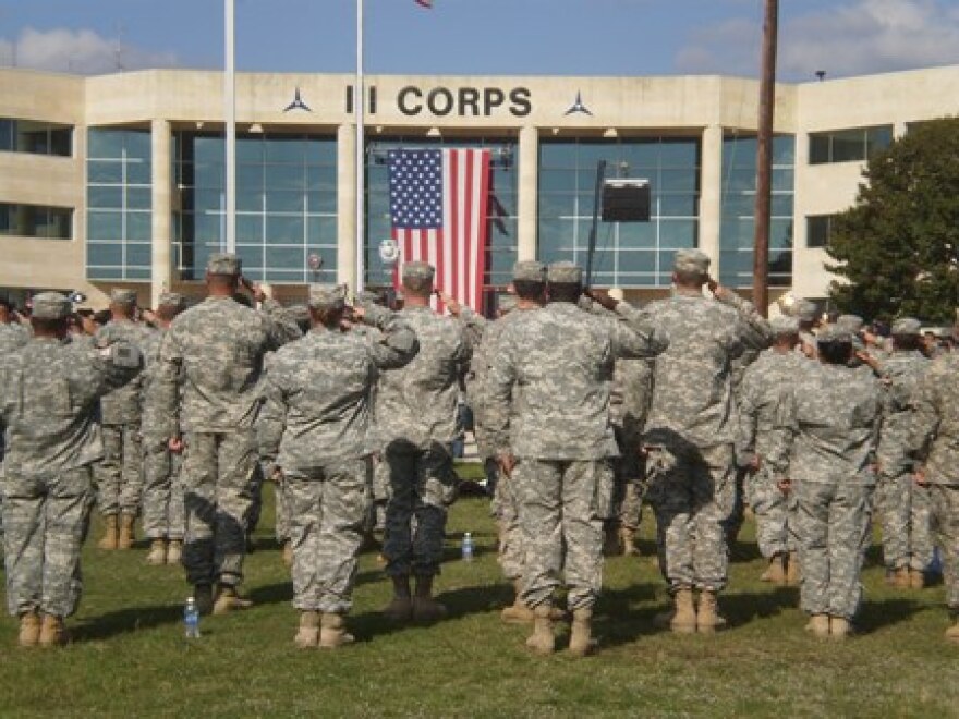 Fort hood ceremony