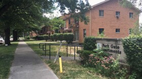 Park Gate Apartments, on East Meyer Boulevard, is one of many apartment complexes in the Kansas City area owned by affiliates of T.E.H. Realty.