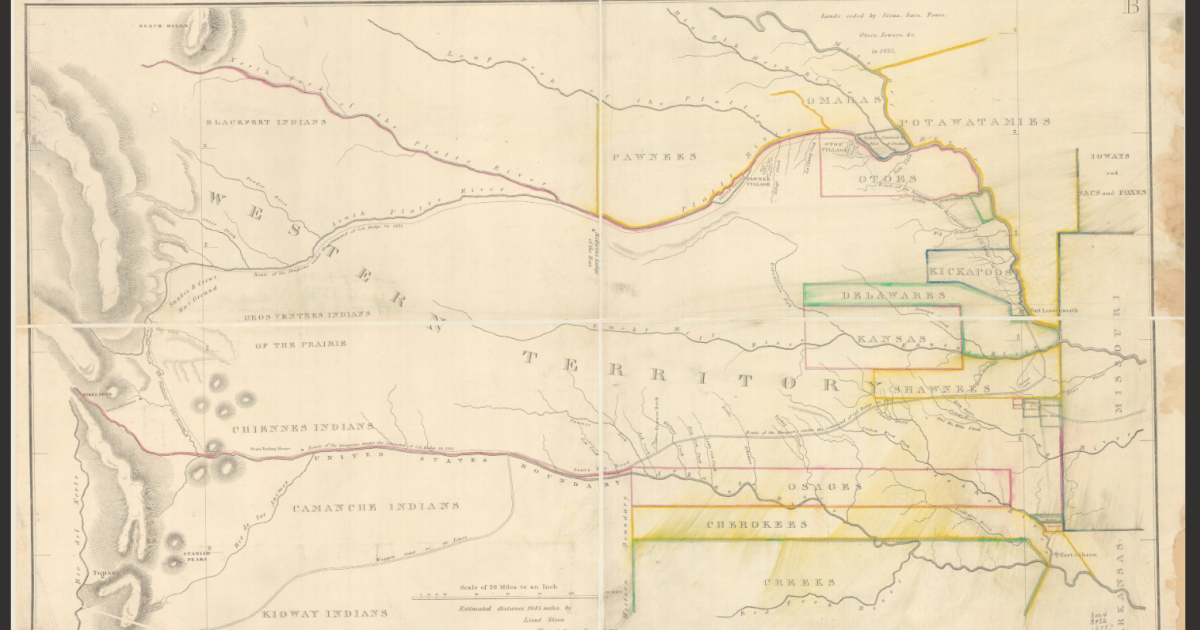 The Trail of Tears and Southwest Missouri
