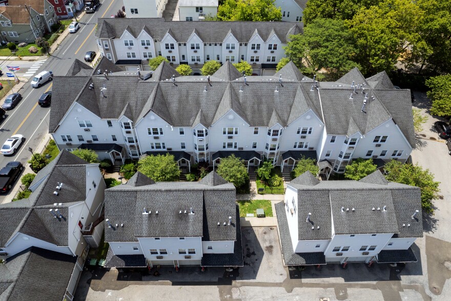 FILE: Affordable housing complex Parkside Gables in Stamford, Connecticut.