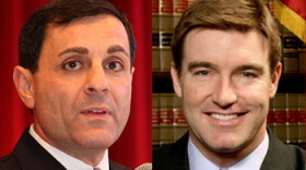 Dr. Dan Mongiardo (left) and Jack Conway (right)