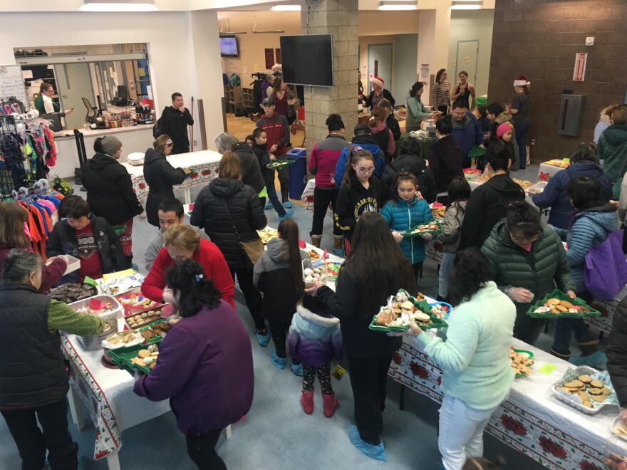 Bethel's 26th Annual Christmas Cookie Extravaganza raised $3,677 for the YK Delta Lifesavers Fund at the Yukon-Kuskokwim Fitness Center on Dec. 15, 2019. 