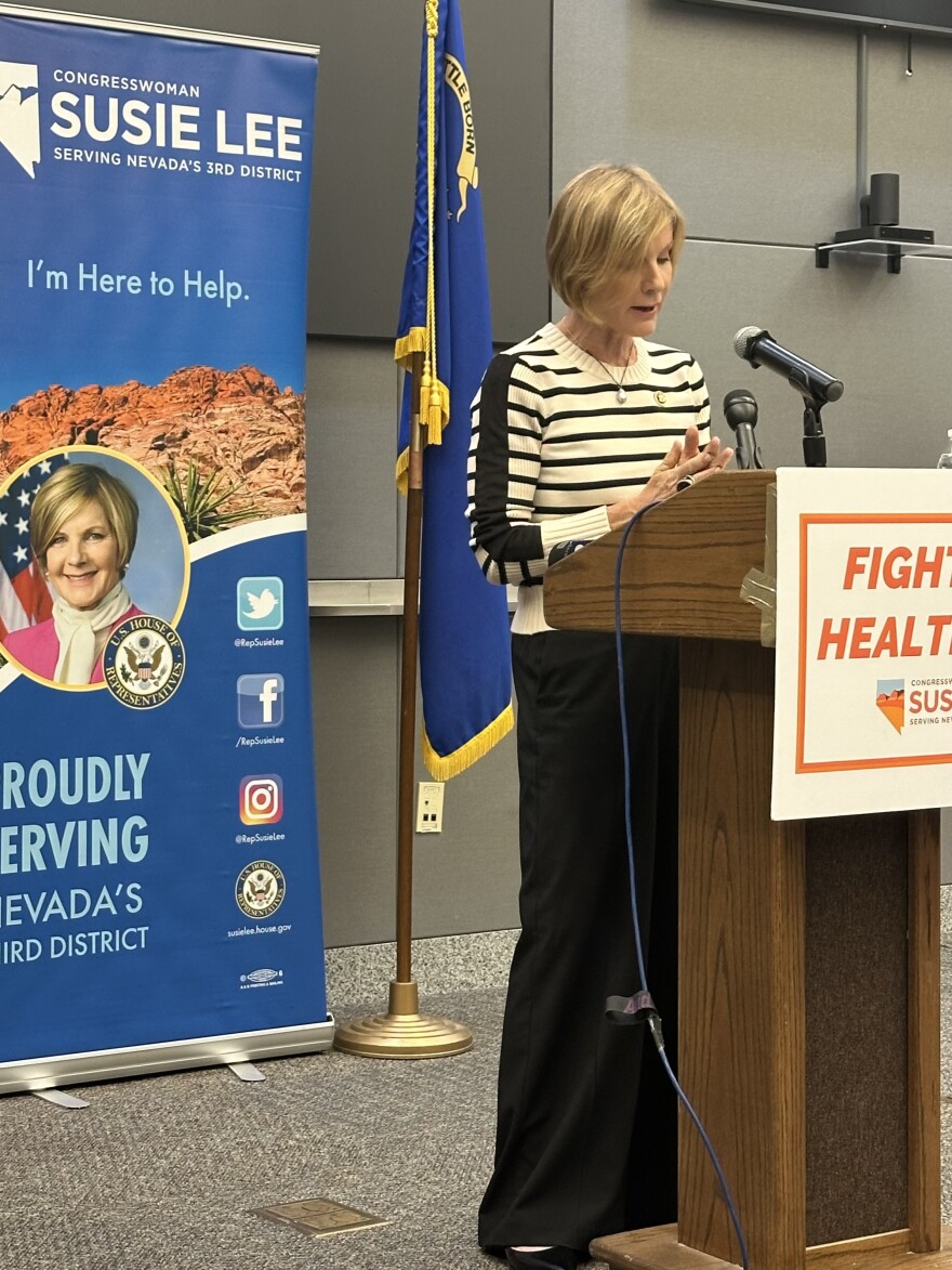 Congresswoman Susie Lee (D-NV) at the Atomic Museum in Las Vegas