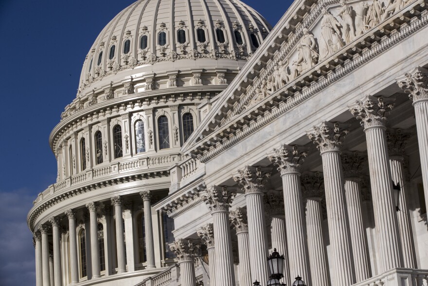 The U.S. Senate is seen on Capitol Hill in Washington, Tuesday, June 27, 2017, as Senate Majority Leader Mitch McConnell of Ky. faces challenges within his own party this week in advancing the Republican health care bill.