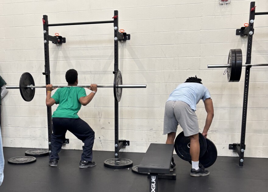Youth at the Circleville Juvenile Corrections Facility participate in CrossFit twice a week.