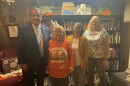 Wyoming County Grandparents Raising Grandchildren aims to bring resources to struggling grandparents. Pictured from left to right: Wyoming County District Attorney Joseph Peters, Nancy Aiello (co-director, Wyoming County Grandparents Raising Grandchildren), Carissa Harvey (Wyoming County Interfaith executive director) and Linda Coolbaugh (co-director, Wyoming County Grandparents Raising Grandchildren).