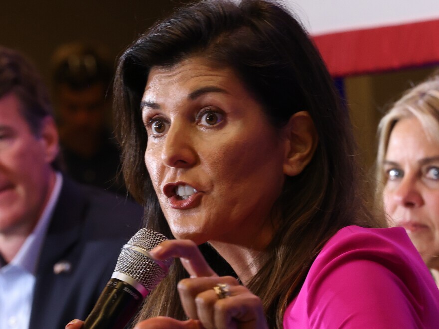 Former South Carolina Gov. Nikki Haley has been on the conservative speaking circuit, hinting at a potential 2024 run.