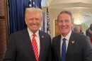 President Trump and U.S. Sen. Jon Husted