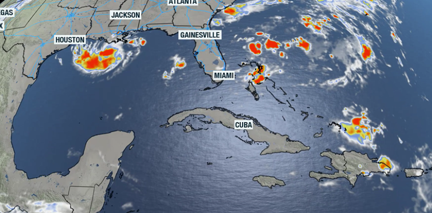 Atlantic basin satellite photo on August 31, 2026.