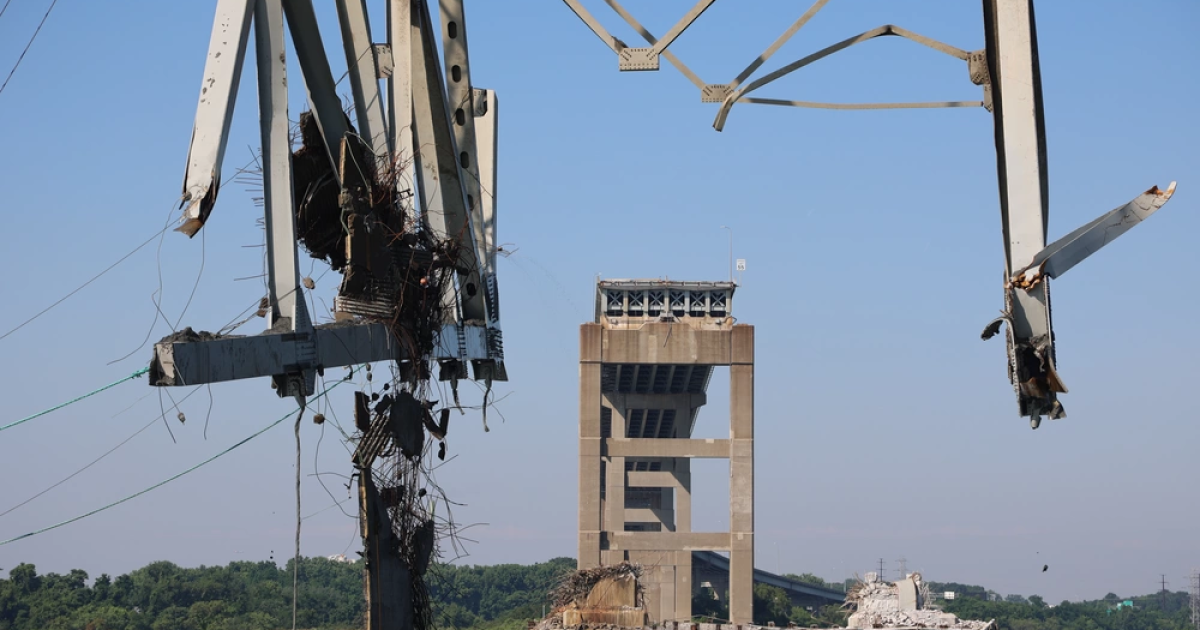 Maryland takes big step in selecting company for the main part of the Key Bridge rebuild