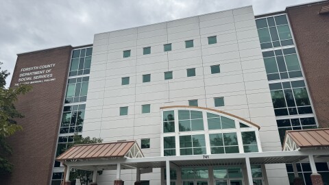 A photo of Forsyth County Department of Social Services headquarters