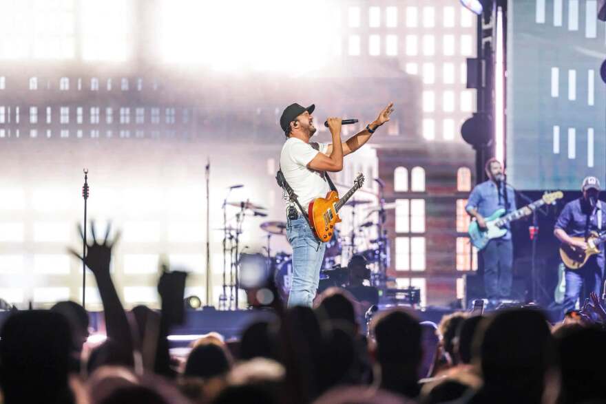 Country star Luke Bryan played a sold-out concert at Vibrant Arena, Moline, on July 10, 2026.