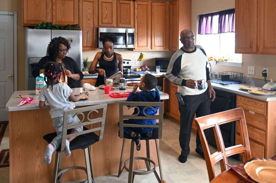 More than 64 million Americans live in multigenerational households. Despite the emotional and financial benefits of living together, families like the Walkers, at home in Florissant, Mo., face a particular set of challenges as COVID-19 continues to spread.