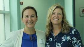 Stacie Ruth (l) &amp; Donna MacKenzie. Photo: Matthew Peddie, WMFE