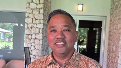 Angel Demapan, deputy assistant secretary for the U.S. Department of the Interior’s Office of Insular and International Affairs.