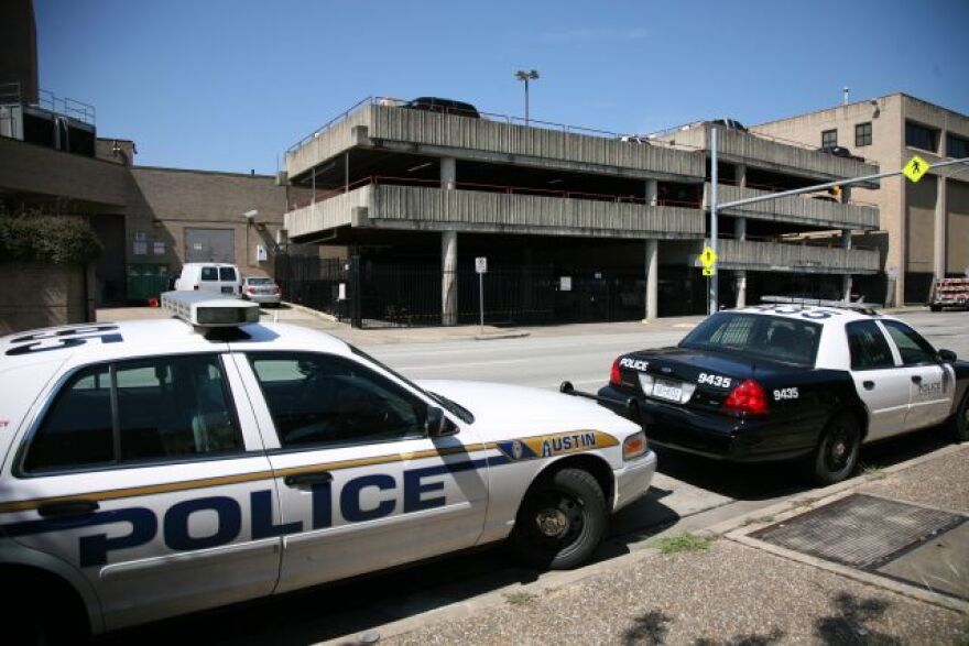 Austin Police say an officer shot and killed a man Thursday night.