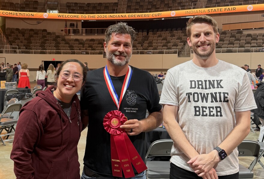 Heartwork Brewing earned second place for its Czech Pilsner.