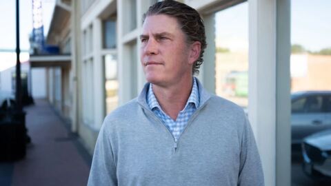 Tarrant County GOP chair Bo French poses for a photo in east Fort Worth on Nov. 26, 2024.