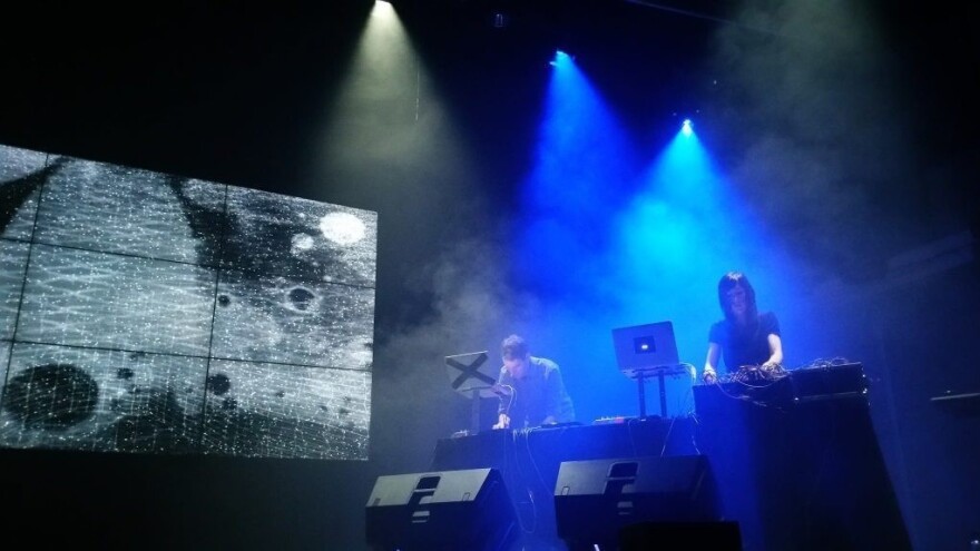 Orphx performing at the LIVELab.