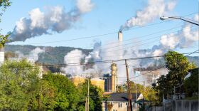 Pollution from a paper mill in western Virginia. (Image by Andriy Blokhin via Shutterstock)