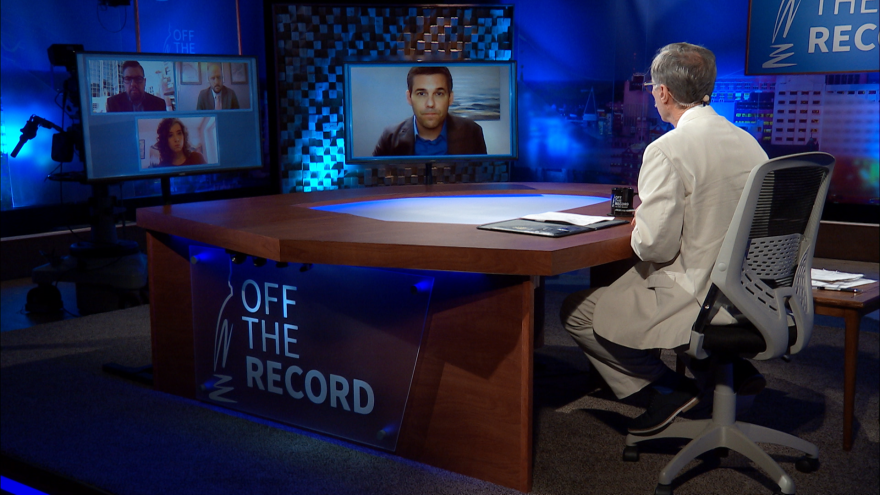 Bob Allison appearing on Off the Record with Tim Skubick