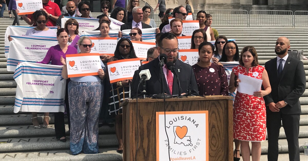 Without Federal Policy In Place Democratic Lawmakers Push For Paid Family Leave In Louisiana Wrkf