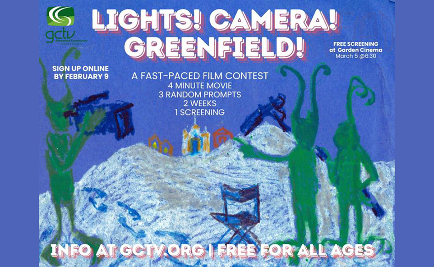 The 6th annual Lights! Camera! Greenfield! kicks off Feb. 9, 2026.