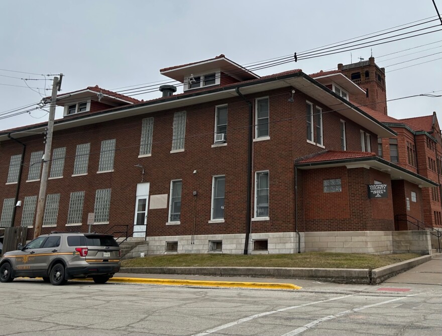 Warren County jail in downtown Monmouth.