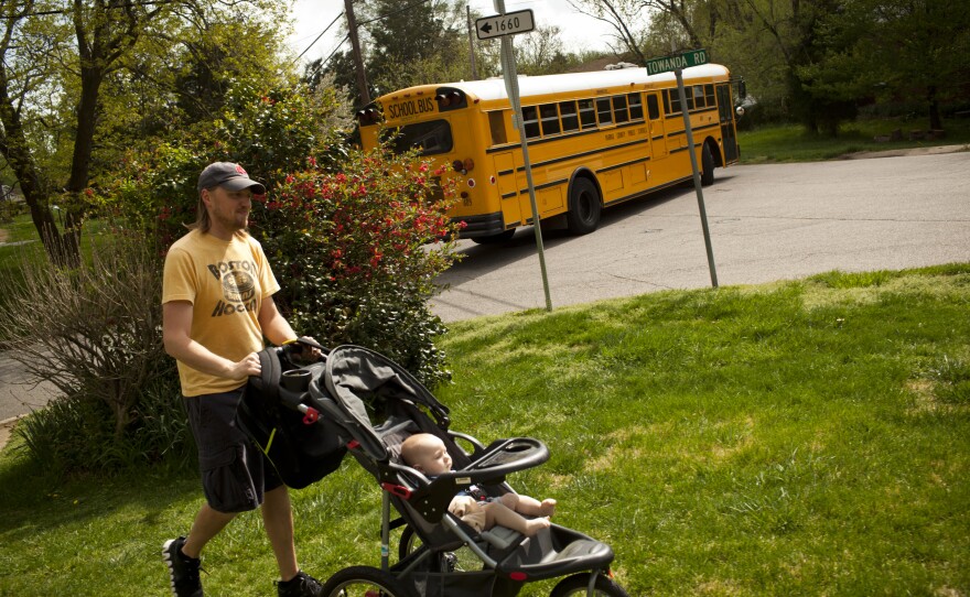 Jonathan is often the only father at the playground during the day and says once the mothers' initial discomfort passes they realize they are all in the same boat. "It's not about gender; it's what are the kids doing and how do we keep them out of trouble."