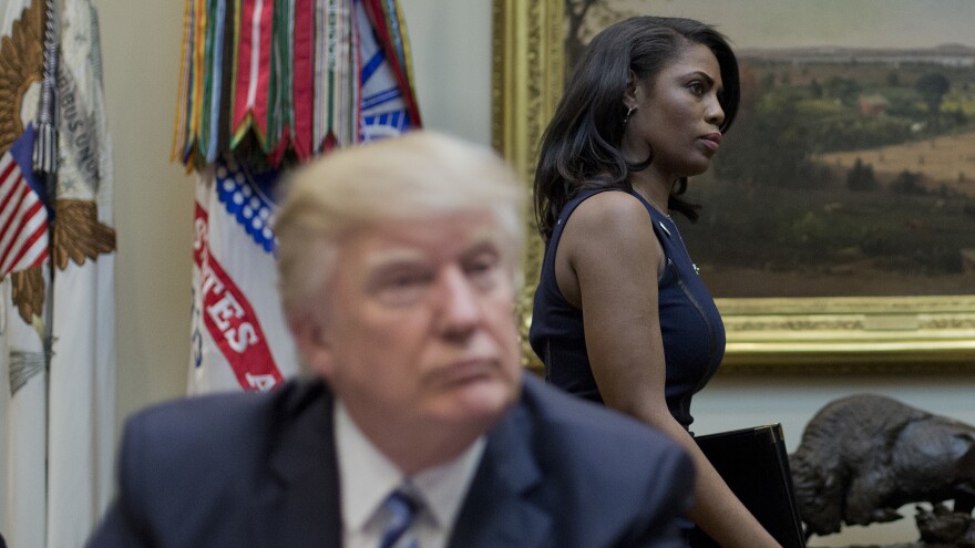 Omarosa Manigault Newman was cast as a villain in The Apprentice by Donald Trump, who then brought her to the White House.