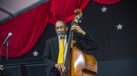 Ron Carter of the Ron Carter Trio performs at the New Orleans Jazz and Heritage Festival on Friday, April 27, 2017, in New Orleans.