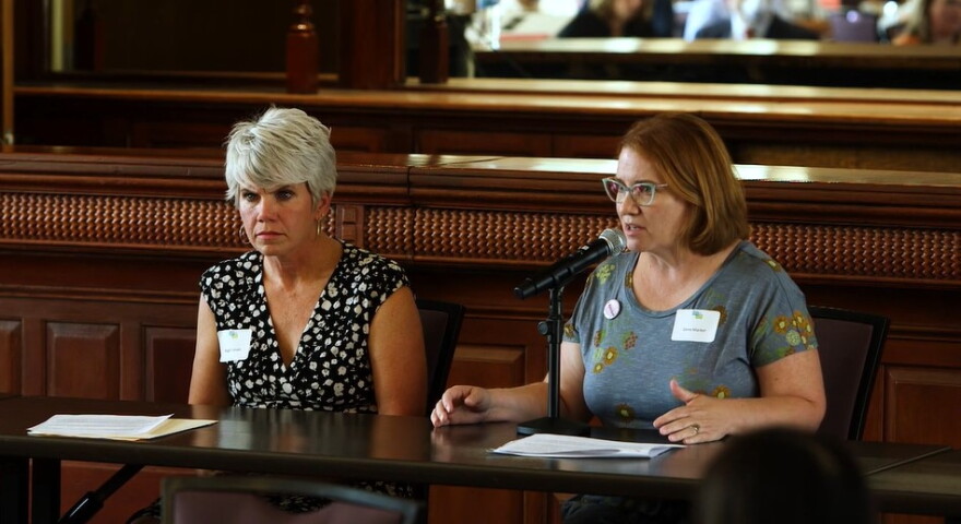 Megan Larsen and Gena Marker