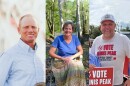 Left to Right: Chad Bailey, Pamela Palmer and Dennis Peak