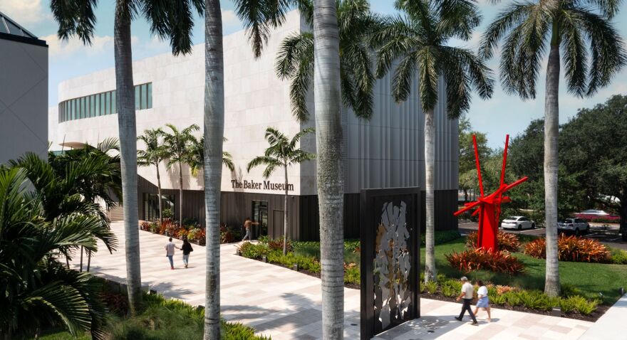 The Baker Museum of Art on the campus of Artis-Naples.