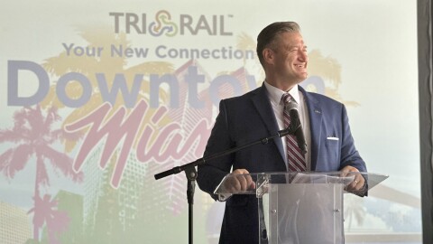 David Dech, Executive Director for the South Florida Regional Transportation Authority (SFRTA)