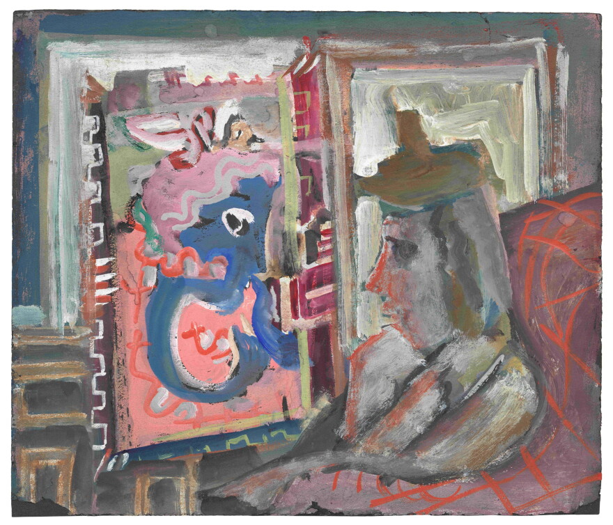 Mark Rothko Another Paintings on paper reveal another side of Rothko | Ideastream Public Media