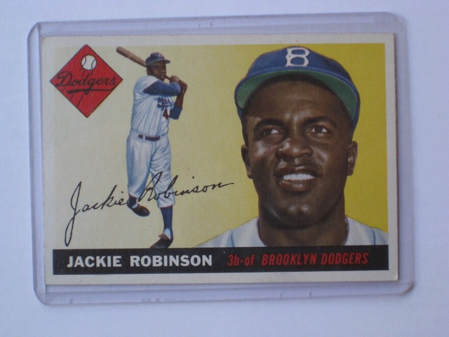 Jackie Robinson 1955 Topps Baseball Card