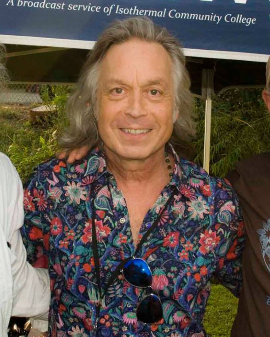 Image of musician smiling